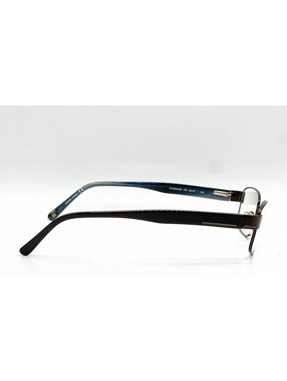 Marchon Nyc Standard 210 Brown Authentic Eyeglasses 52-17-140